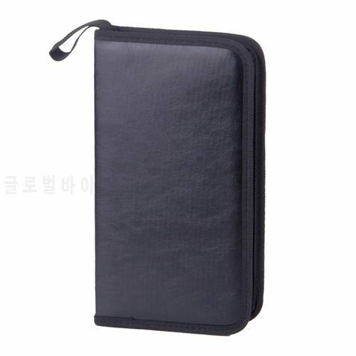 80 Sleeve Carry Case Storage Protection DVD Large Capacity Car CD Bag Multifunctional Scratch Resistant Handbag With Zipper