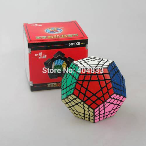 Shengshou Gigaminx Black/White Twist Puzzle Cubo Magico Educational Toy Gift Idea Shipping