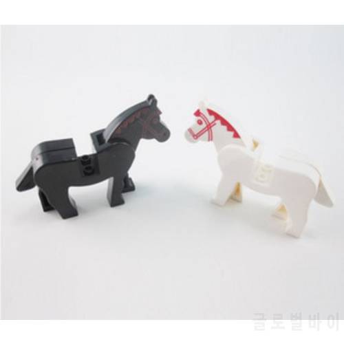 Animal horse compatible accessory bricklink DIY building block brick assemble particles brickset (187)
