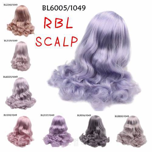 RBL Scalp for Blyth Doll Wigs purple mixd series30 Including the hard endoconch