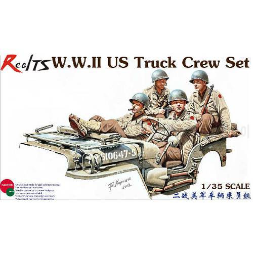 Bronco 1/35 CB35159 WWII US Truck Crew Set Model Kit