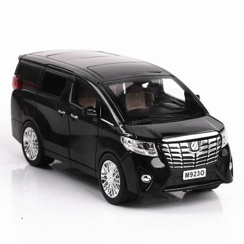 1:24 Toy Car Excellent Quality TOYOTA Alphard With Box Car Toy Alloy Car Diecasts & Toy Vehicles Car Model Toys For Children