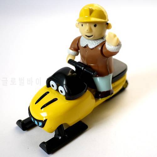 D907 New Gift hot selling Bob the builder engineer alloy car model toy car classic collection ( Bob + sled)