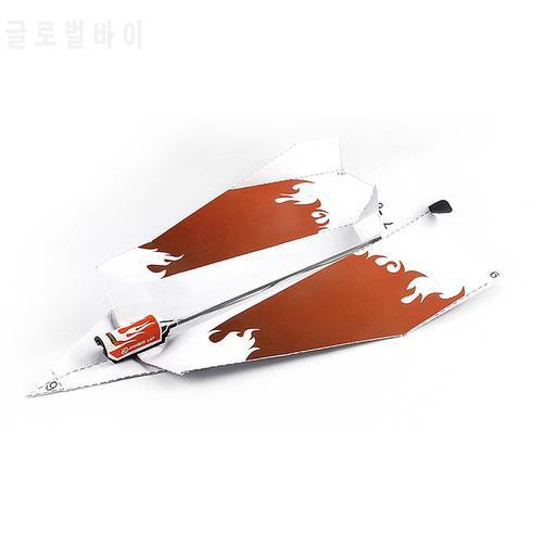 DIY Funny Outdoors Power up electric paper plane airplane conversion kit fashion educational children toy tease airplane toy
