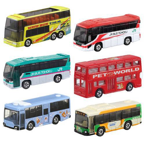 Takara Tomy Tomica Metal Diecast Vehicles Model Bus Toy Cars JR/HATO/TOEL/London Bus New in Box