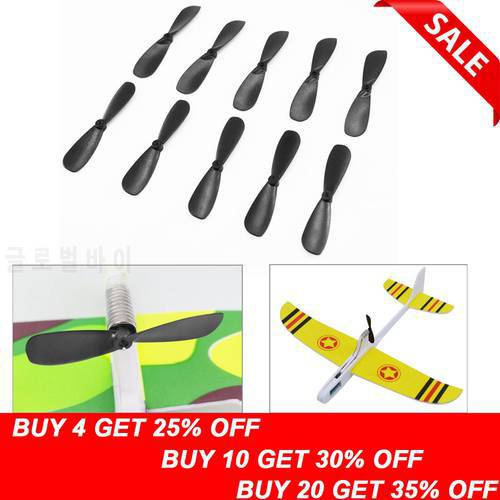 10pcs/lot 46mm Propellers for 614 / 715 Motor for Hand Throwing Capacitance Aircraft toys