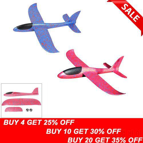 EPP Foam Hand Throw Airplane Outdoor Launch Glider Plane Kids Gift Toy 34.5*32*7.8cm Interesting Toys