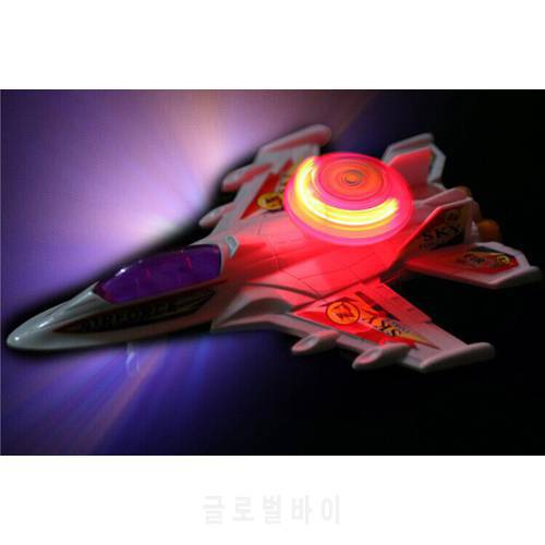 Luminous Toy Wire Drawing Small Plane Fancy Toys For Children Puzzle Electronic Flashing Airplane Plastic Educational 2021