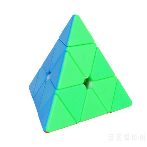 3X3X3 Triangle Pyramid Magic Cube Puzzle cube professional Speed game Cubes fun Educational Toy Gifts For Children Kids