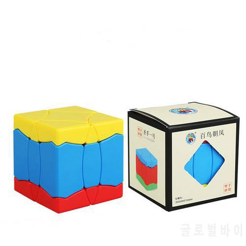 Shengshou No.1 Cube Strange Shape Red Version Cube Frosted Version Shengshou Speed Puzzle 56mm Magic Cube Toys For Children