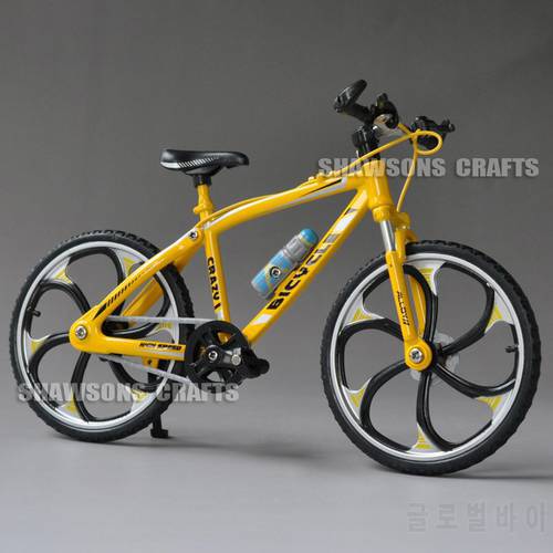 Diecast Metal Bicycle Model Toys 1:10 XC Cross Country MTB Mountain Bike Replica Collection