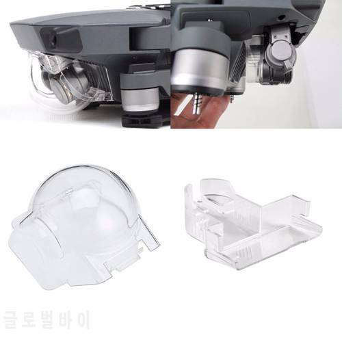 2 IN 1 Camera Lens Cap and Gimbal Holder Mount Guard for DJI Mavic Pro Platinum Drone Protector Parts Dust-proof Cover Cap