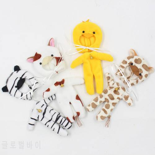 Free shipping Nude Blyth Doll Animals clothes with hat For Mini Blyth doll Suitable For DIY Change Toy Factory Blyth
