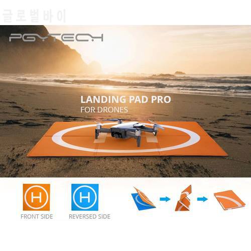 PGYTECH Foldable Landing Pad For DJI Mavic Air 2/Mini 2 Fast-Fold Parking Apron Pad For Mavic 2/Spark/Phantom Drone Accessories