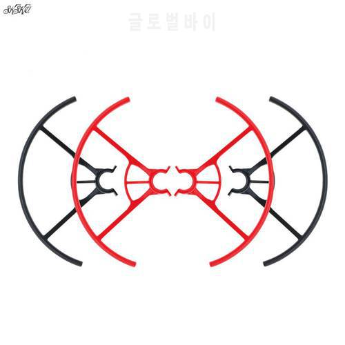 tello propeller Protection Cover Blade prop Guard Prop Protector for RC DJI tello Drone toy Accessories red / black