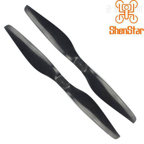 DIY Multicopter 22inch 1pair 22x6.5 3K Carbon Fiber Propellers for Drone Parts CW + CCW 2265 Props with 3holes