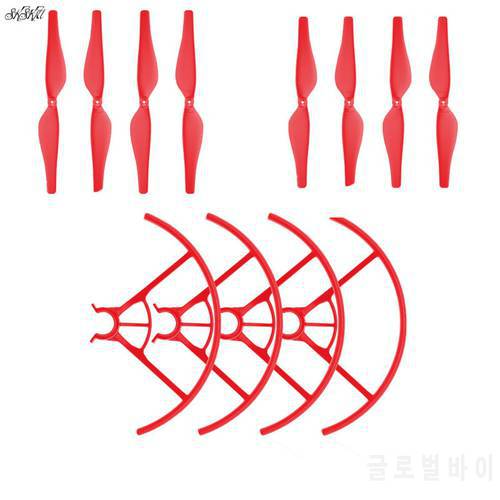 4 pair Propeller Prop Blade + 2 pair propellers Protection Cover Guard for RC DJI TELLO Drone Accessories