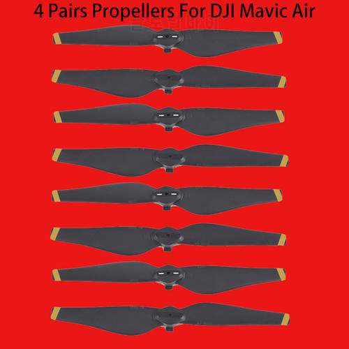 4 pair 8 pcs 5332S Props for DJI Mavic Air Propeller Blade Prop for DJI Mavic Air Drone Accessories DJI Mavic Air Propellers