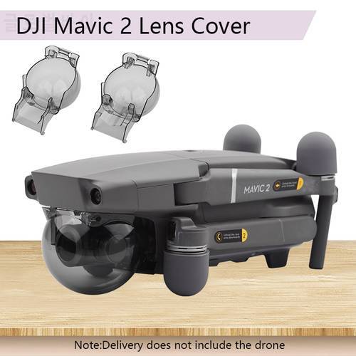 Protector Lens Cover Dirt-Resistant Lens Cap for DJI Mavic 2 Zoom Pro Gimbal Camera Protector Guard Mount Holder Accessory