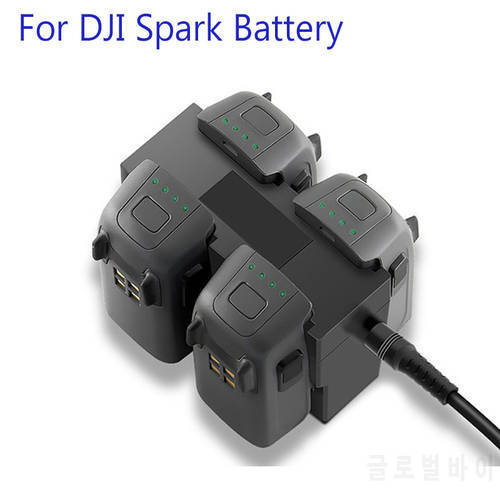 New Battery Charger Fast Charger for DJI SPARK Intelligent Flight Battery Charging Hub 100-240V AC Input DC 13.05V/2.2A Output