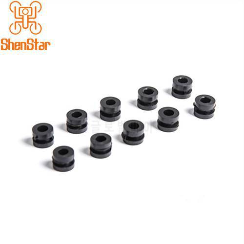 1pack of 10PCS M2*4 M2 Anti-Vibration Washer Rubber Damping Ball for Flight Controller RC Drone Accessory Black Color Optional