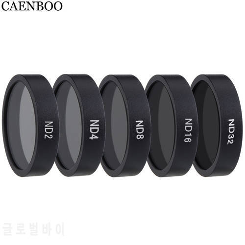 CAENBOO Drone Filters ND4 ND8 ND16 ND32 Neutral Density Polar Lens Filter Set Protector For DJI Mavic Air Camera Accessories