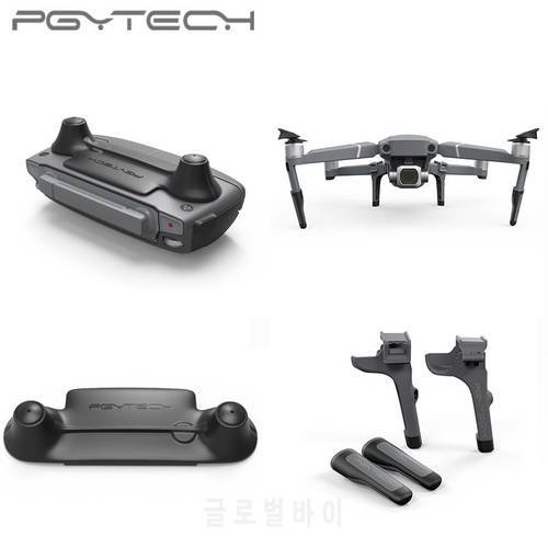 PGYTECH For DJI Mavic 2 Extended Landing Gear Protector Extension Replacement Fit + Remote Controller Thumb Stick Guard Holder