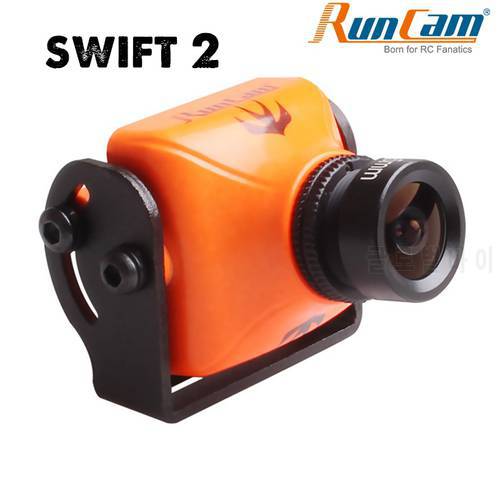 Runcam Swift 2 FPV 1/3 CCD 600TVL 2.3mm/2.1mm Lens Micro Camera OSD with IR Blocked PAL
