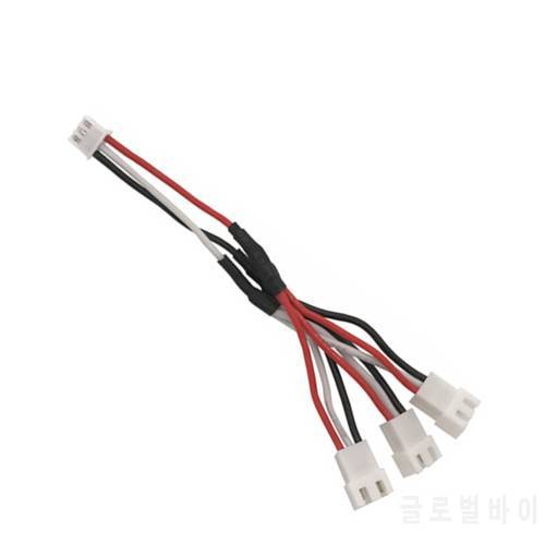 3in1 2S LiPo Battery 7.4V Charger Cable For Hubsan H501S H501M H501A H502S H216A Accessories Battery parallel USB charger Cable