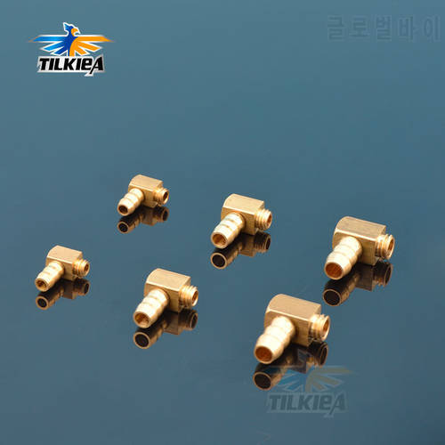 1PC M4/M5/M6/M8 90 Degree Angle Water Cooling Nozzle L Type Water Cooling Faucet Water Nipples Fuel Nozzles For Rc Boat