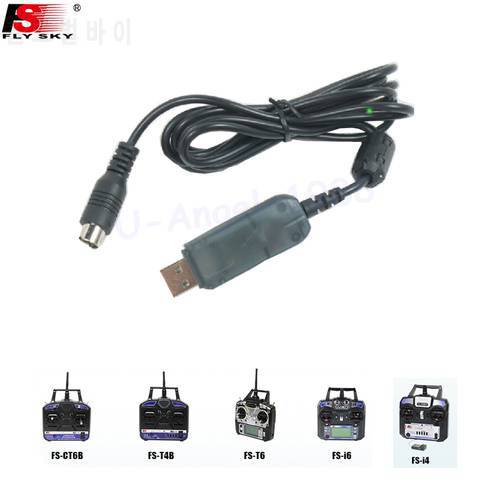 1PC firmware upgrade download Flysky fly sky FS I6 FS-I6 RC transmitter data cable USB download line for helicopter racing drone