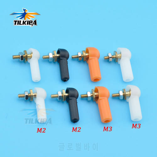 1pc Rc Boat/Car Plastic M2 M3 Ball Buckle Tie Rod End Positioning Ball Buckle Three Color Available for M2/M2 link Push/Pull Rod
