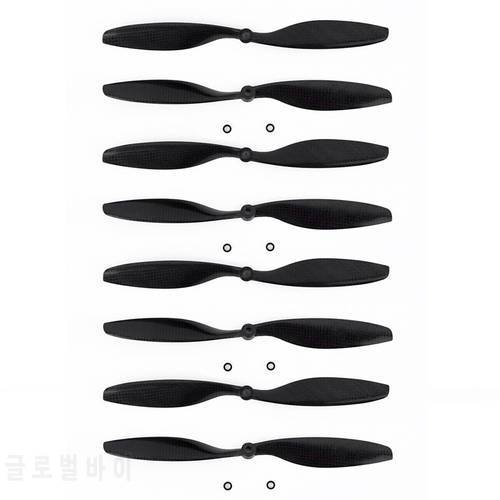 8PCS 10x4.5 1045 Carbon Fiber Propeller for Multicopter F450 F550 Drone RC Spare Parts CW CCW Props Replacement Blade Wing Fans