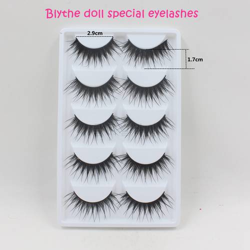 Fortune Days Nude Factory Blyth doll Special Eyelashes just for the 12 inches 1/6 doll ,Blthe,ICY,Jessi five etc.