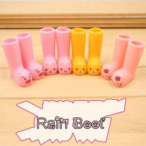 Blyth doll Rain Boots four color for choosing suit for 1/6 Joint body doll ICY DBS