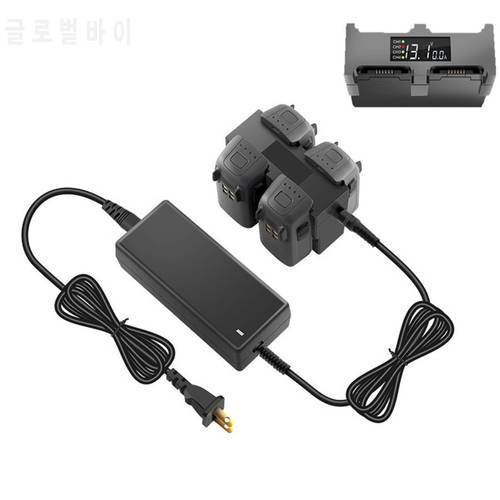 4in1 Battery Charger Hub RC Intelligent Quick Display Charging For DJI SPARK