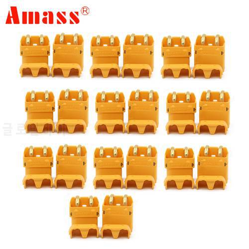 5 / 10 / 20 / 50 Pair Amass XT60PW XT60-PW Brass Gold Banana Bullet Male Female Connector Plug Connect Parts For RC Lipo Battery
