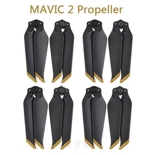 4 Pairs MAVIC 2 PRO/ ZOOM 8743F Low Noise Quick Release Propeller Blades for DJI MAVIC 2 PRO /ZOOM Drone Accessories
