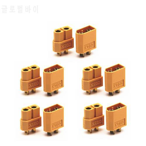 10pcs XT60 XT-60 Male Female Bullet Connectors Plugs For RC Lipo Battery (5 pair) Wholesale