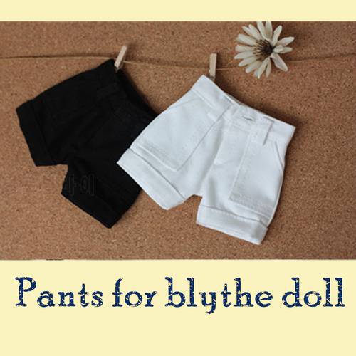 ICY DBS Blyth doll licca body short pants white and black