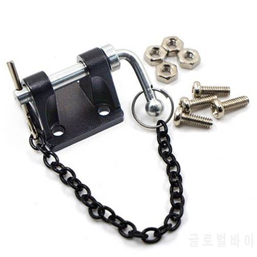 1 Set1:10 Metal Tow Shackle Trailer Hook Set For Rock Crawler RC Car Truck Accessories
