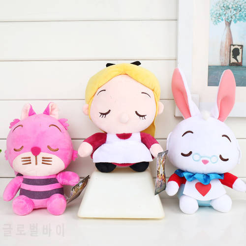 Alice Rabbit & Cheshire Cat & Princess 20cm Kawaii Style Dolls & Stuffed Toys