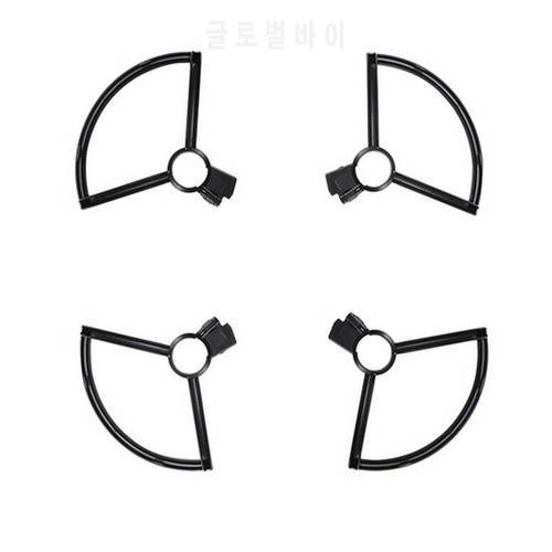Rc Drone Accessories 4Pcs Propeller Guard Circle Quick Release Blade Cover Protective Ring for DJI Spark - Black