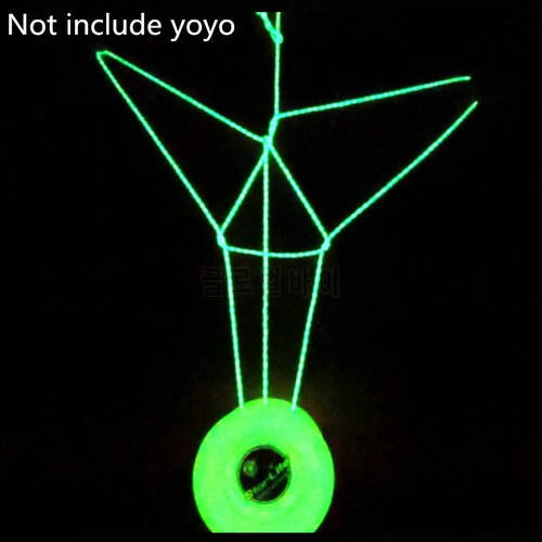 5 PCS Glowing rope yoyo strings Light-emitting YOYO ropes Classic Toys Gift For Kids Children