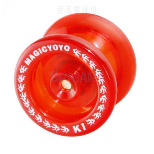 MAGICYOYO Responsive YoYo Ball Professional K1 Yoyo w/ Strings for beginner advanced users (Crystal Red)