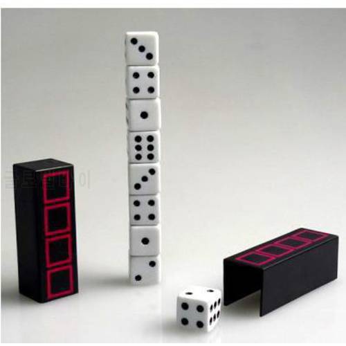 Tower of Dice - Close Up Magic / Magic Tricks Gimmick Illusions Magician Dice Appearing Vanishing Fun Easy To Do