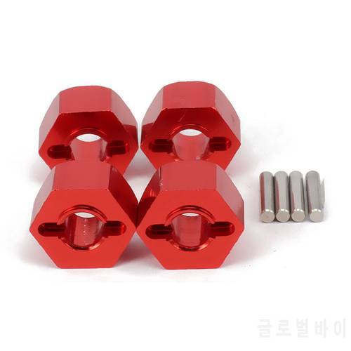 Alloy Aluminum 12mm Wheel Hex Nut With Pins Drive Hubs 7mm Thick For RC 1/10 Traxxas Slash Hop-Up Upgrade Part