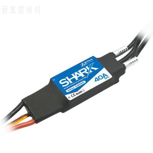 ZTW Shark 40A BEC Waterproof brushless ESC For Boat With Water-cooling System RC boat model With forward and reverse two-way