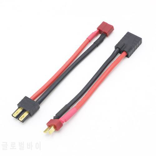 Female/Male TRX Connector to Male/Female T Plug Ultra Adapter Wire Harness for RC Car Accessories