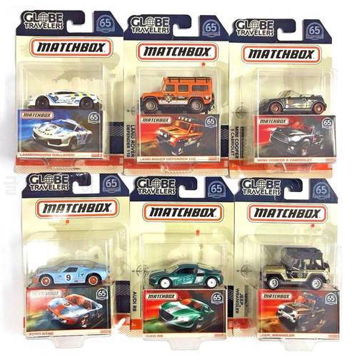 Matchbox Car 1:64 Sports Car AUDI FORD JEEP MINI COOPER Collector Edition Globe Travelers Metal Diecast Model Car Kids Toys Gift